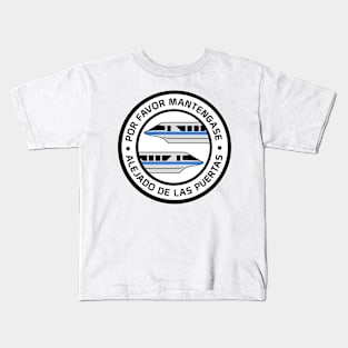 MonorailPorFavorBlue Kids T-Shirt